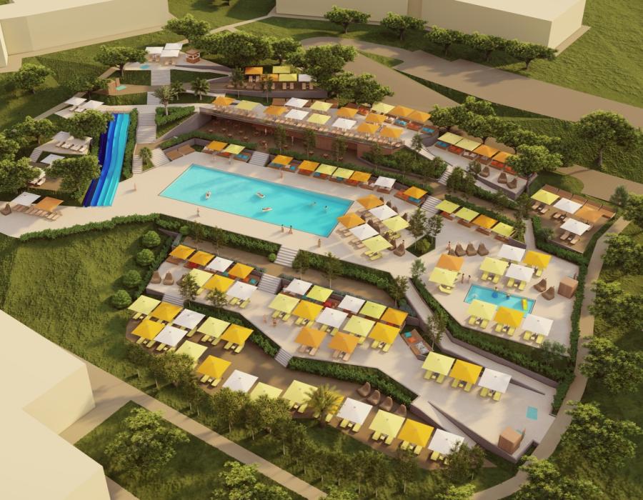 Hotelsko naselje San Marino - aquapark s restoranom